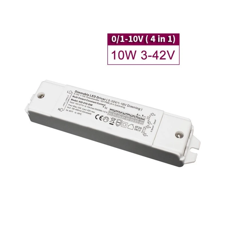 0-10V Dimming स्थिर वर्तमान नेतृत्व चालक