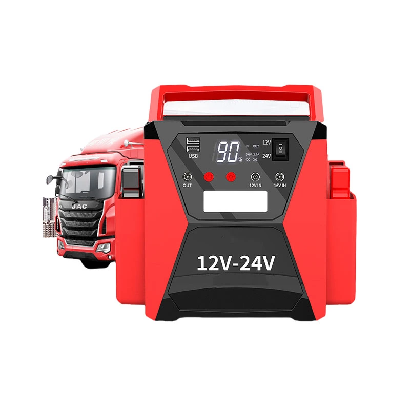 12V/24V कार जम्प स्टार्टर बुद्धिमान ब्याट्री चार्जर