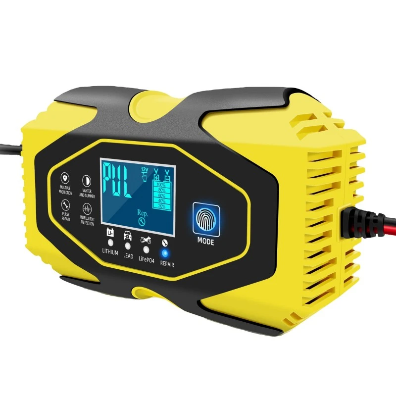 12V 24V मोटरसाइकल कार ब्याट्री चार्जर