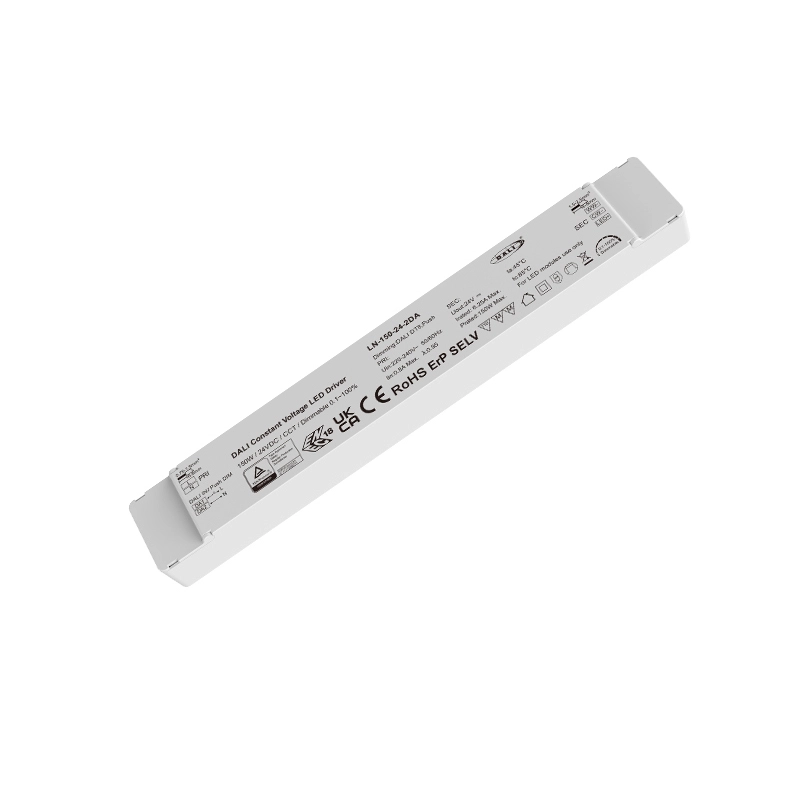 150W 24V DALI CCT स्थिर भोल्टेज एलईडी चालक