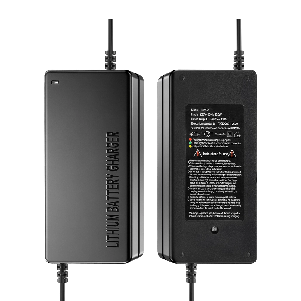 48V 120W लिथियम ब्याट्री चार्जर