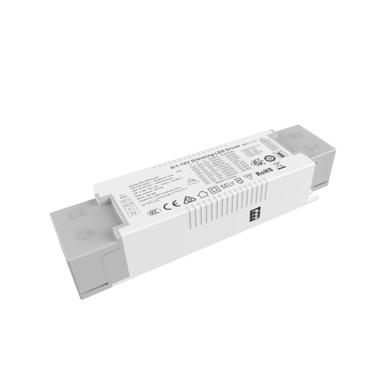 60W स्थिर वर्तमान 0-10V Dimmable LED चालक