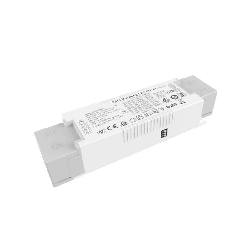 60W स्थिर वर्तमान DALI Dimmable एलईडी चालक