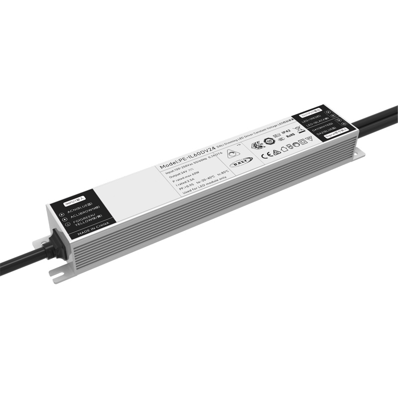 60W स्थिर भोल्टेज DALI Dimmable LED चालक
