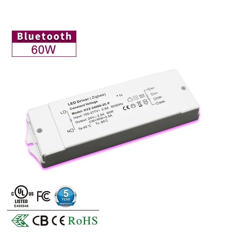 60W Zigbee ताररहित Dimmable LED चालक