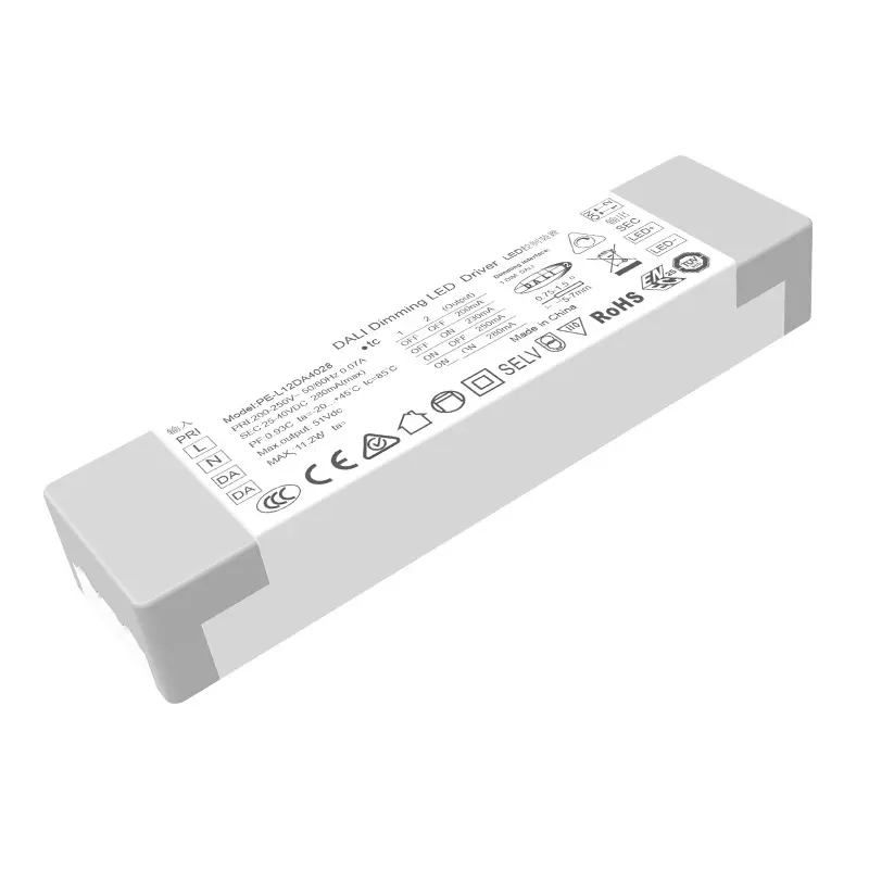 DALI स्थिर वर्तमान Dimmable एलईडी चालक